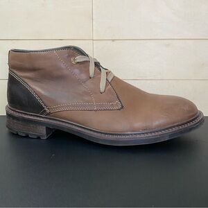 Josef Seibel Oscar Chukka Boots Brown Leather Men's Size 10 Shoes EU43